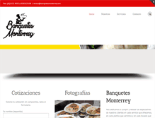 Tablet Screenshot of banquetesmonterrey.com.mx